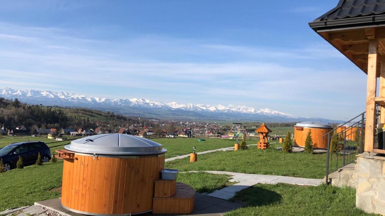 Domki Gorce Klikuszowa Sauna Jacuzzi Exterior foto