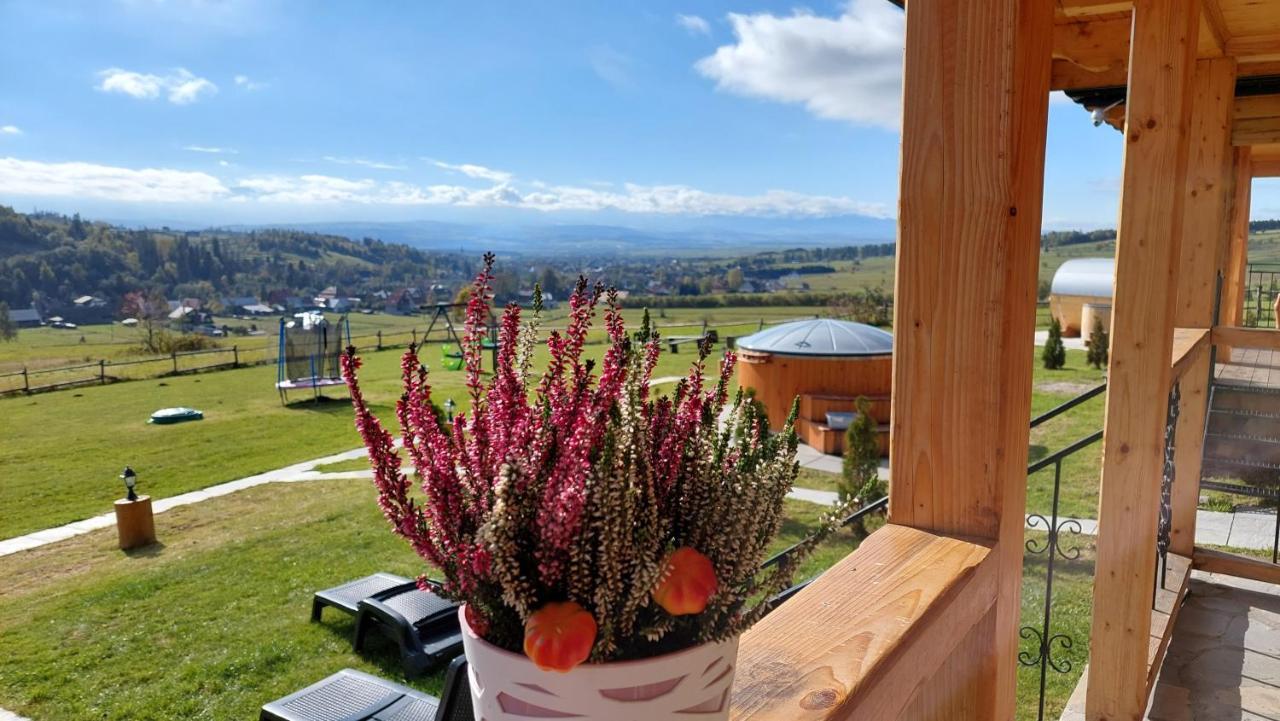 Domki Gorce Klikuszowa Sauna Jacuzzi Exterior foto