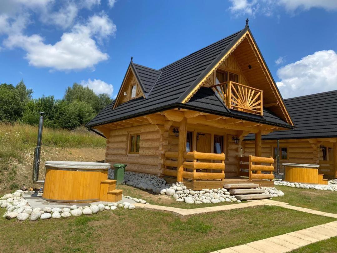 Domki Gorce Klikuszowa- Sauna, Jacuzzi Exterior foto