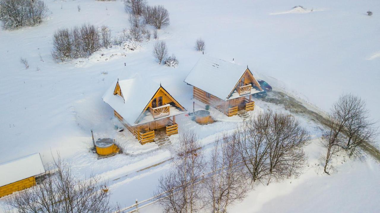 Domki Gorce Klikuszowa- Sauna, Jacuzzi Exterior foto