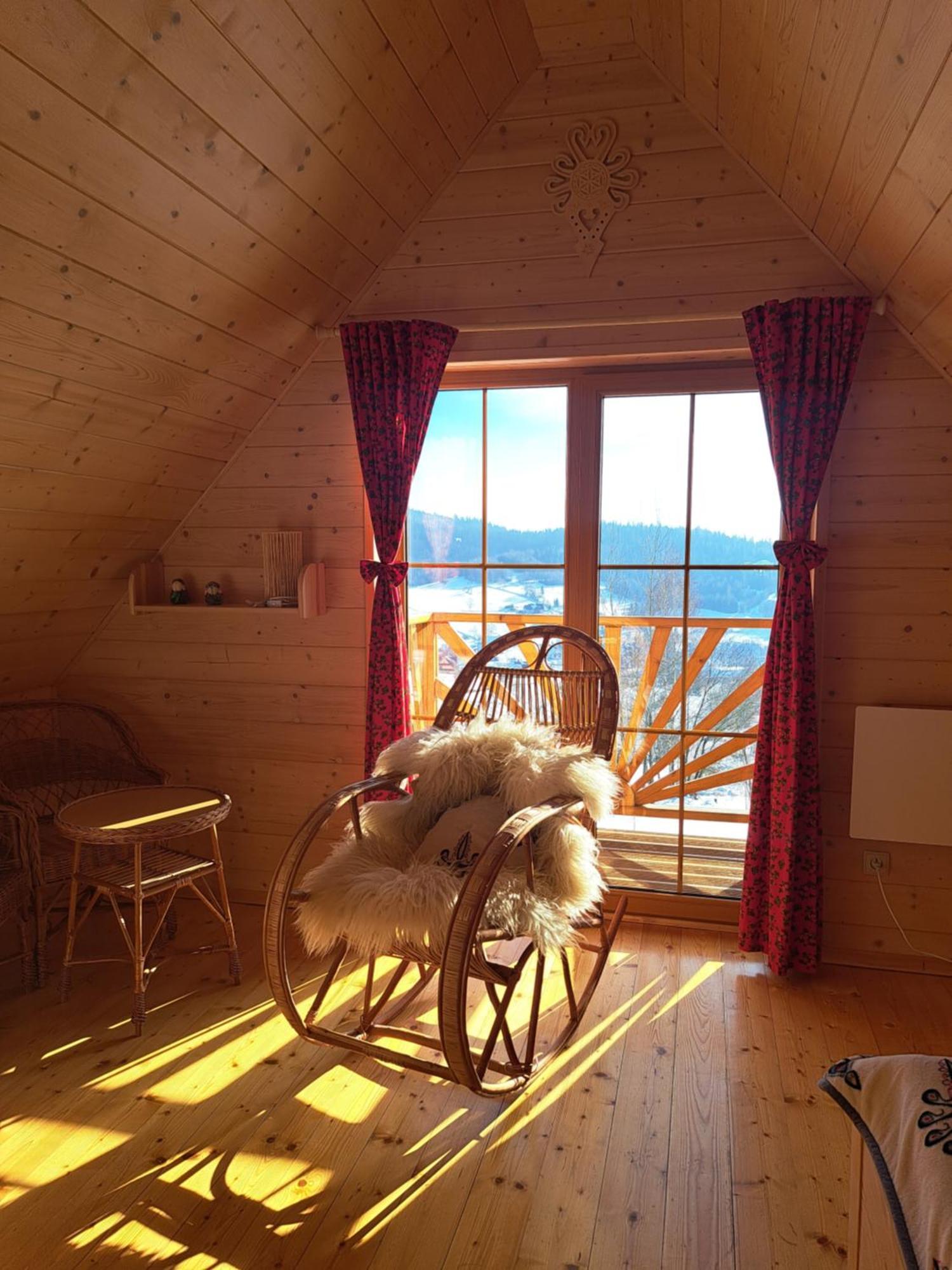 Domki Gorce Klikuszowa Sauna Jacuzzi Exterior foto